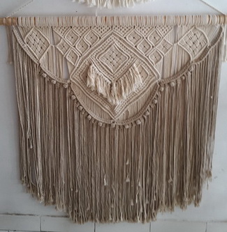 macrame wall decor